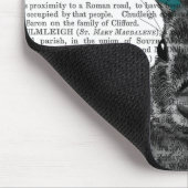 Jackalope met Turquoise Antlers Muismat (Hoek)