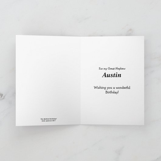 Jackalope Personalized Birthday Kaart (Binnen)