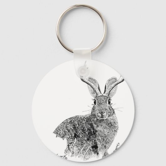 Jackalope Sleutelhanger (Voorkant)
