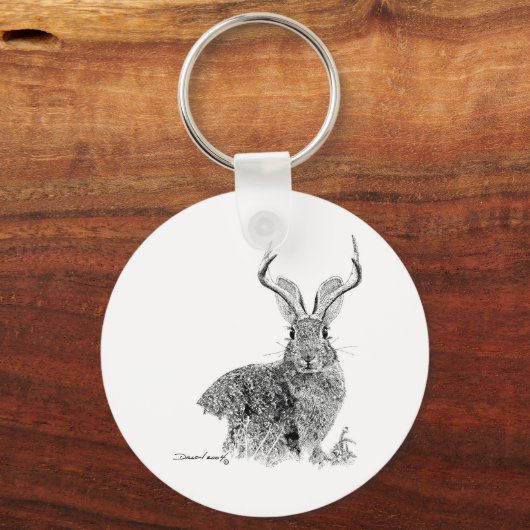 Jackalope Sleutelhanger (Voorkant)