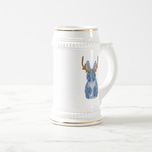 Jackalope Stein Bierpul (Voorkant rechts)