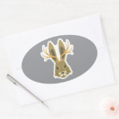 Jackalope, Vinyl Sticker (Envelop)