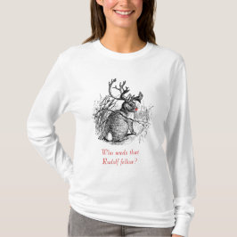 Jackalope, wie heeft die Rudolf-man nodig? T-shirt