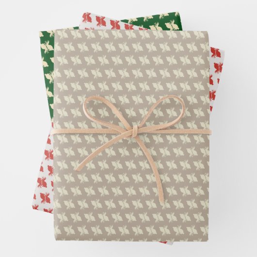Jackalopes Wrapping Paper (In situ)