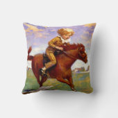 "Jackanapes" van Jessie Willcox Smith Kussen (Achterkant)