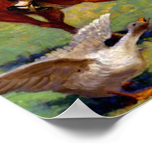 "Jackanapes" van Jessie Willcox Smith Poster (Hoek)