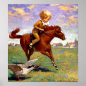 "Jackanapes" van Jessie Willcox Smith Poster (Voorkant)