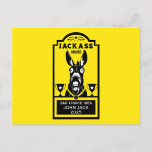Jackass Award Briefkaart