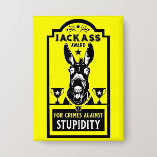 Jackass Award Button