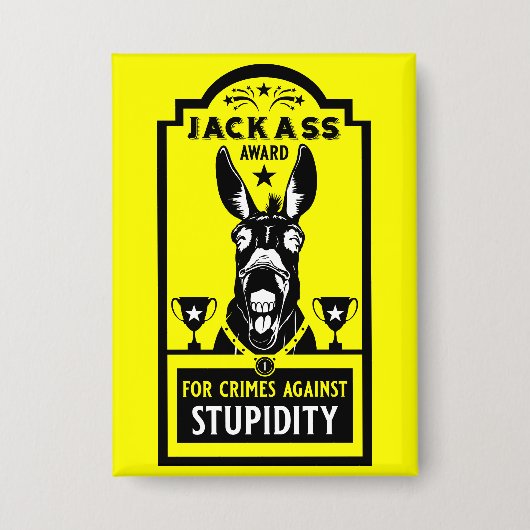 Jackass Award Button (Voorkant)