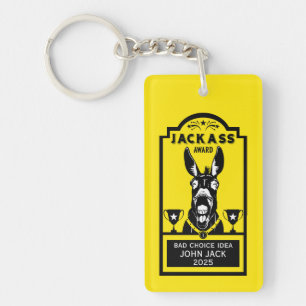 Jackass Award Sleutelhanger