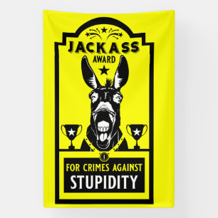 Jackass Award Spandoek