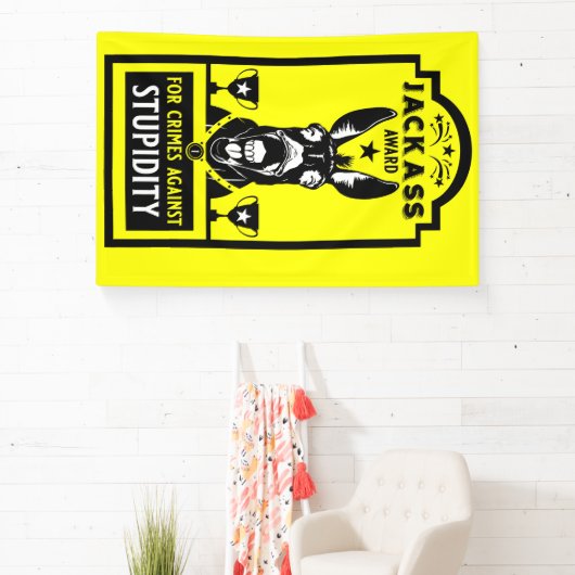 Jackass Award Spandoek (Insitu)