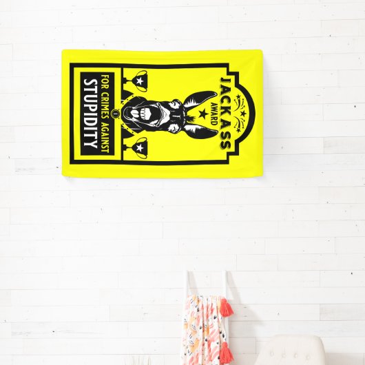 Jackass Award Spandoek (Insitu)