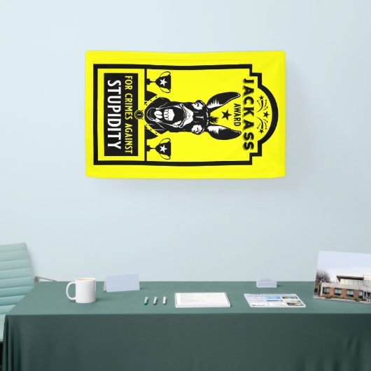 Jackass Award Spandoek (Beurs)