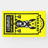 Jackass Award Spandoek (Horizontaal)