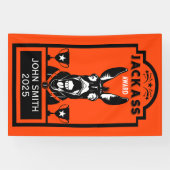 Jackass Award Spandoek (Horizontaal)
