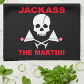 JACKASS, DE MARTINI TOWEL THEEDOEK (Gevouwen)