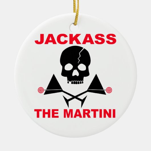 JACKASS, Martini Ornament (Voorkant)