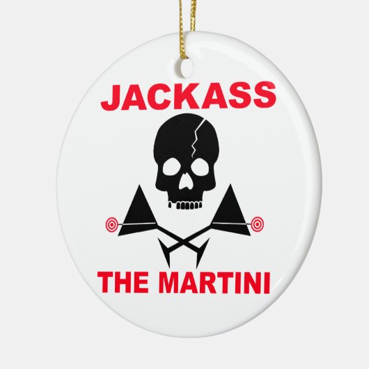 JACKASS, Martini Ornament (Links)