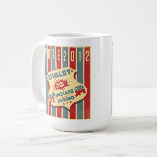 Jackass vs. Dumbo Koffiemok (Voorkant links)