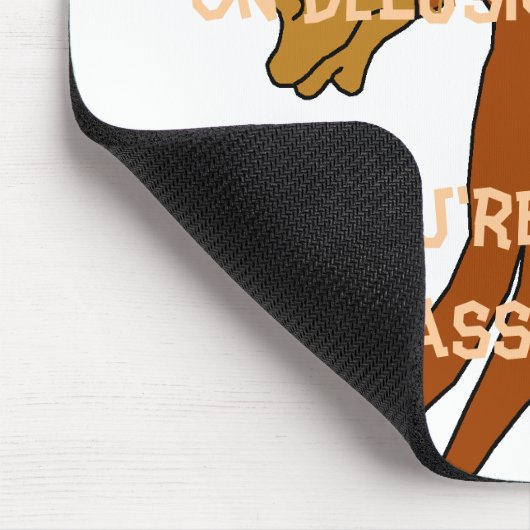 Jackass Whisperer Muismat (Hoek)