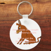 Jackass Whisperer Sleutelhanger (Voorkant)