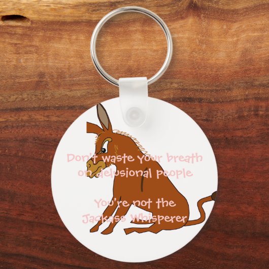 Jackass Whisperer Sleutelhanger (Voorkant)