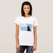 Jackdaw (Corvus monedula) zegt chirp. T-shirt (Voorkant volledig)