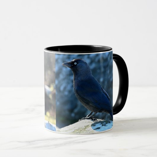 Jackdaw duo mok (Voorkant rechts)