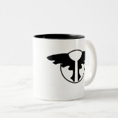 Jackdaw Emblem Coffee Mok (Voorkant rechts)