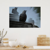 Jackdaw-Poster Poster (Keuken)