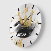 Jacke Princess of Lashes Silver Grey Gold Marble Grote Klok (Hoek)