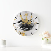 Jacke Princess of Lashes Silver Grey Gold Marble Grote Klok (Huis)