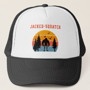 Jacked-Squatch Trucker Pet