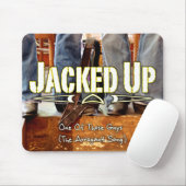 Jacked Up Mousepad Muismat (Met muis)