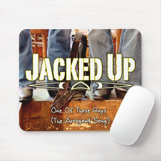 Jacked Up Mousepad Muismat (Met muis)