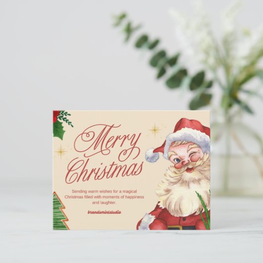 Jacket Feestdagenkaart (Staand voorkant)