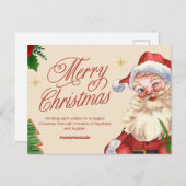 Jacket Feestdagenkaart (Voorkant / Achterkant)