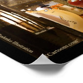 Jackfruit The Ripper Funny Rick London Poster (Hoek)