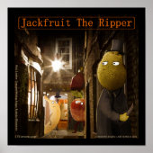Jackfruit The Ripper Funny Rick London Poster (Voorkant)