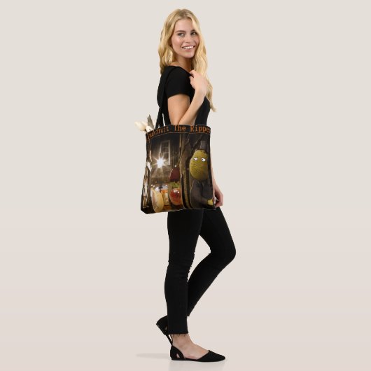 Jackfruit The Ripper Funny Rick London Tote Bag (Op model)