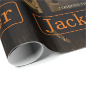 Jackfruit The Ripper Grappige Rick London Cadeaupapier (Rol Hoek)