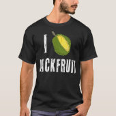 Jackfruit Vegan Vegetarian Jack Fruit Plant Food D T-shirt (Voorkant)