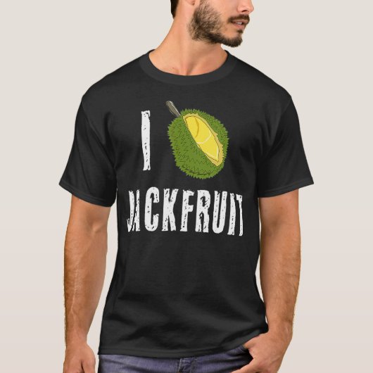 Jackfruit Vegan Vegetarian Jack Fruit Plant Food D T-shirt (Voorkant)