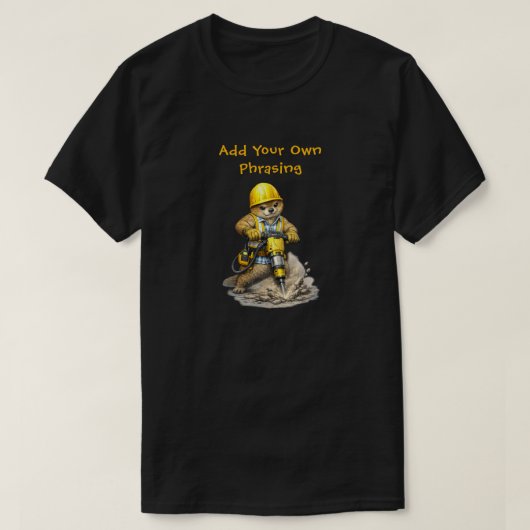 "Jackhammer" T-shirt (Design voorkant)