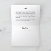 Jacki TCHS Thank You Kaart (Binnen)