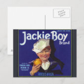 Jackie Boy Briefkaart (Voorkant / Achterkant)