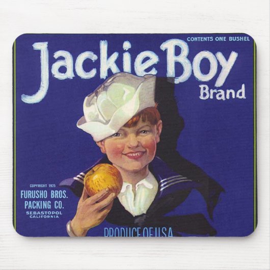 Jackie Boy Muismat (Voorkant)