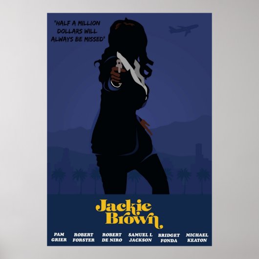Jackie Brown Original Connecting Poster (Voorkant)